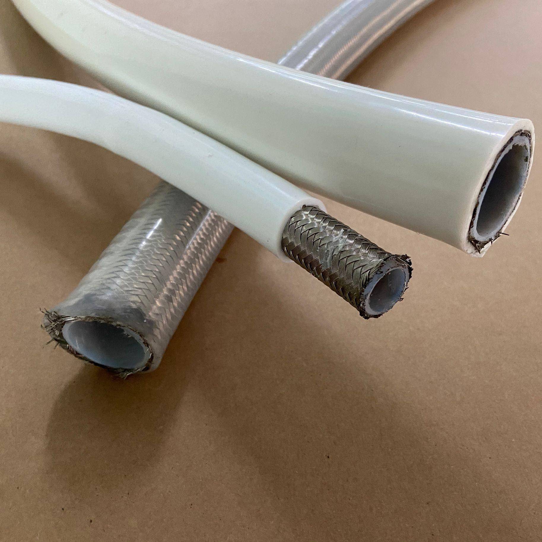 GREATFLEX白色BT40耐溶剂化工软管卡盘化工管