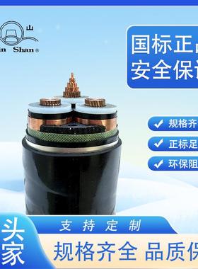 秦山电缆YJV22/VV22150平方2芯3芯4芯5芯国标纯铜电力电缆