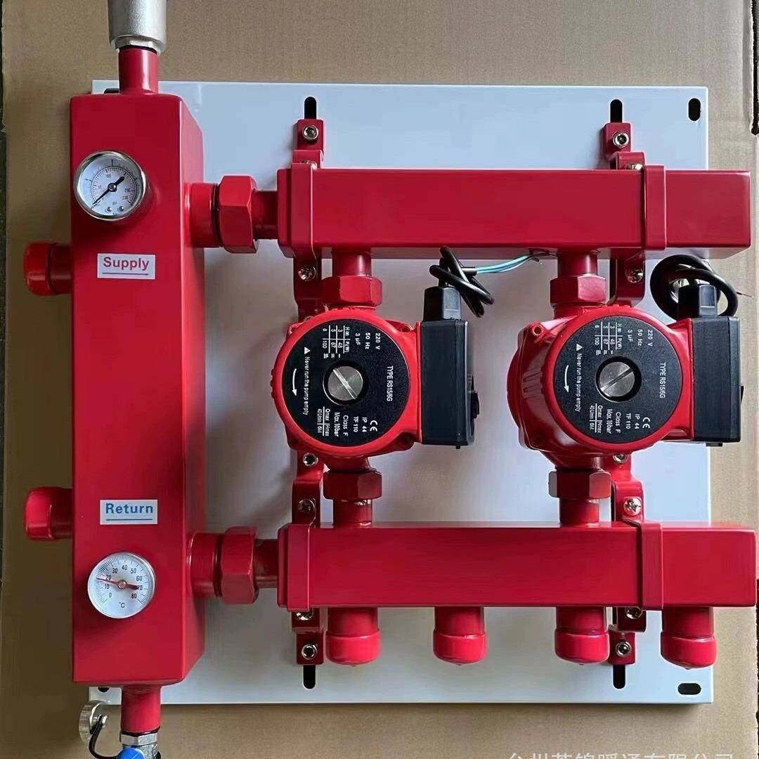 地暖混水罐耦合罐别墅泵站水力分压器分配平衡器304不锈钢加厚