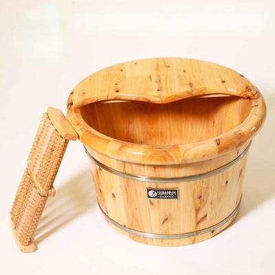 泡脚专用桶洗脚桶双人泡脚桶洗脚盆木桶木桶家用泡脚盆足浴妙之凌