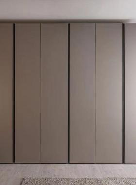 新中式实木走入式大衣橱主卧室整体家具别墅工厂全屋衣柜