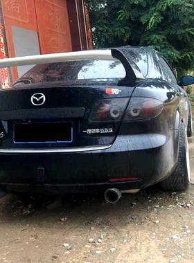 适用03-16马自达6尾翼马6改装FD2款尾翼马六尾翼改装尾翼M6尾翼