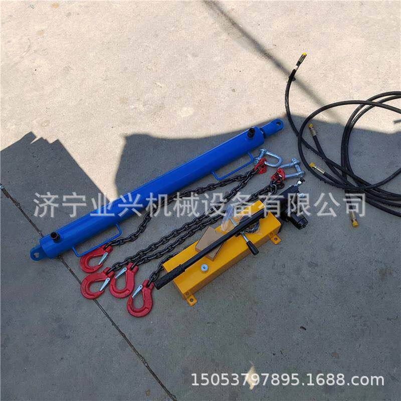 10T矿用溜子挂板机链条拉紧器气动液压设备手动液压紧链器