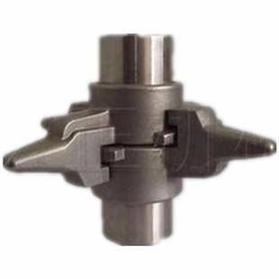 非标DN40羊角式 法兰焊接快速接头 不锈钢304快速接头DN65爪式