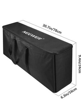 纽尔480两灯套装大包78x16x24CM厘米大容量黑色拉链便携大尺寸