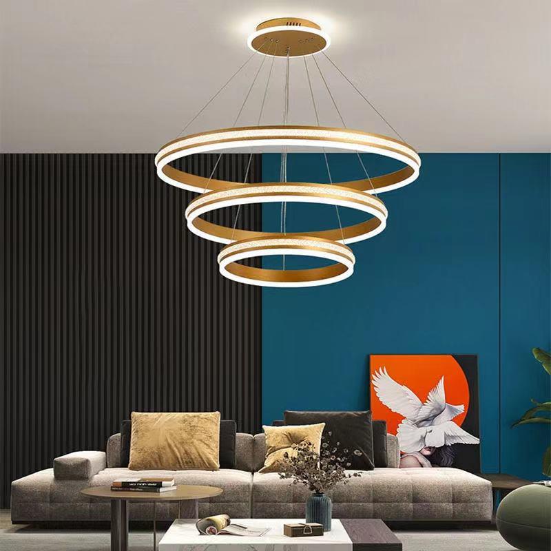 餐厅吊灯led现代客厅吊灯大气创意简约时尚卧室家装北欧灯具灯饰