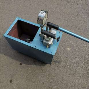 双缸手动试压泵2SYB-40手压管道打压泵60mpa便携式水压打压机