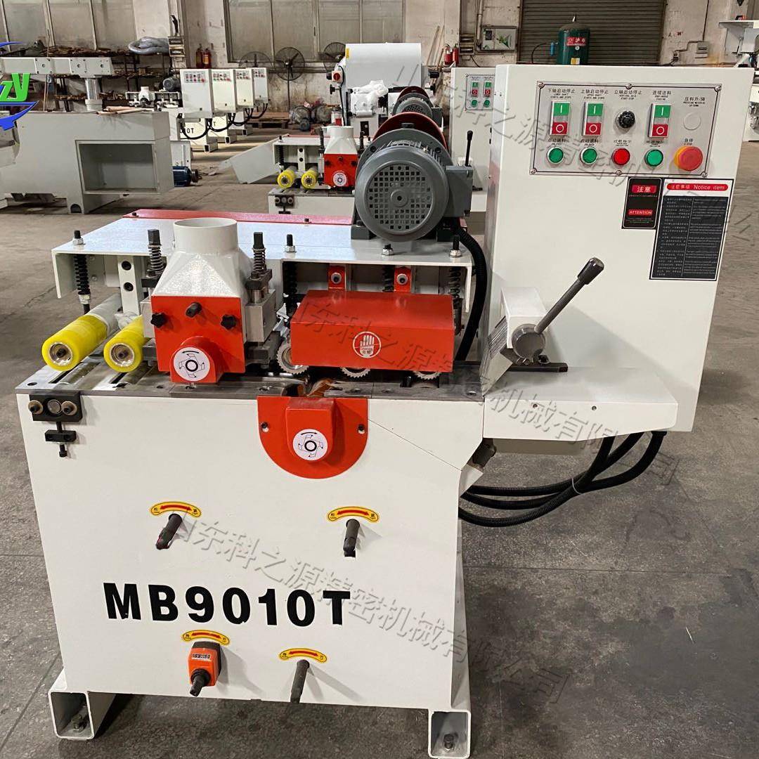 小型木板加工圆木棒机械双面刨多条圆木棒机高速木工圆棒机