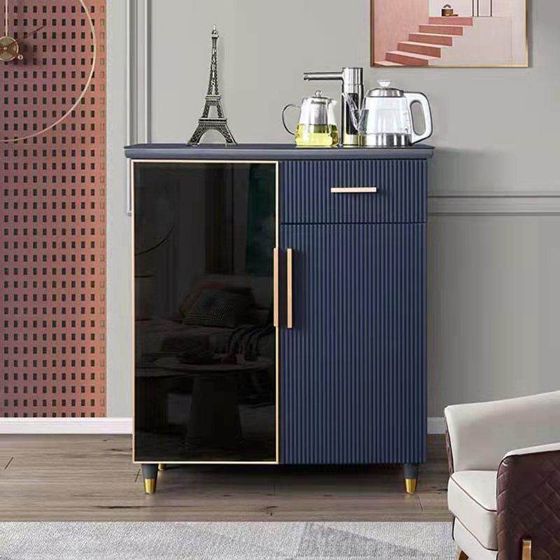 实木智能茶吧机客厅家用饮水机台式桌面一体柜触屏智能语音控制