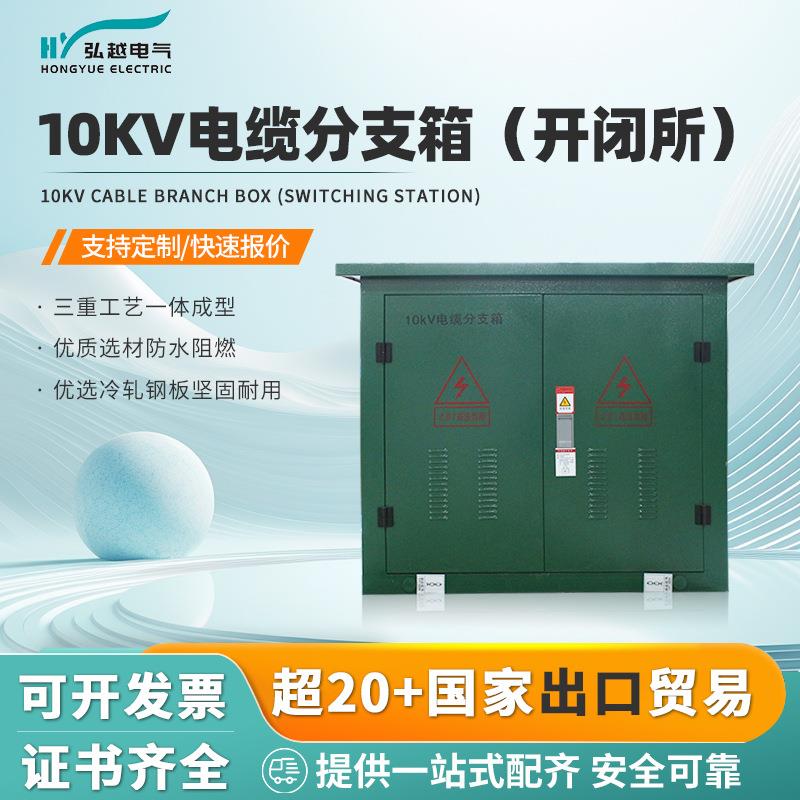 开闭所10kv电缆分支箱带开关高压环网柜六氟化硫固体充气