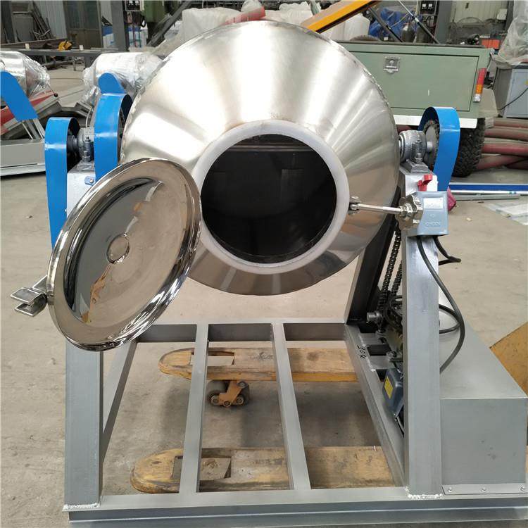 小型不锈钢腰鼓式混合机化学粉剂搅拌机食品调味料混合机