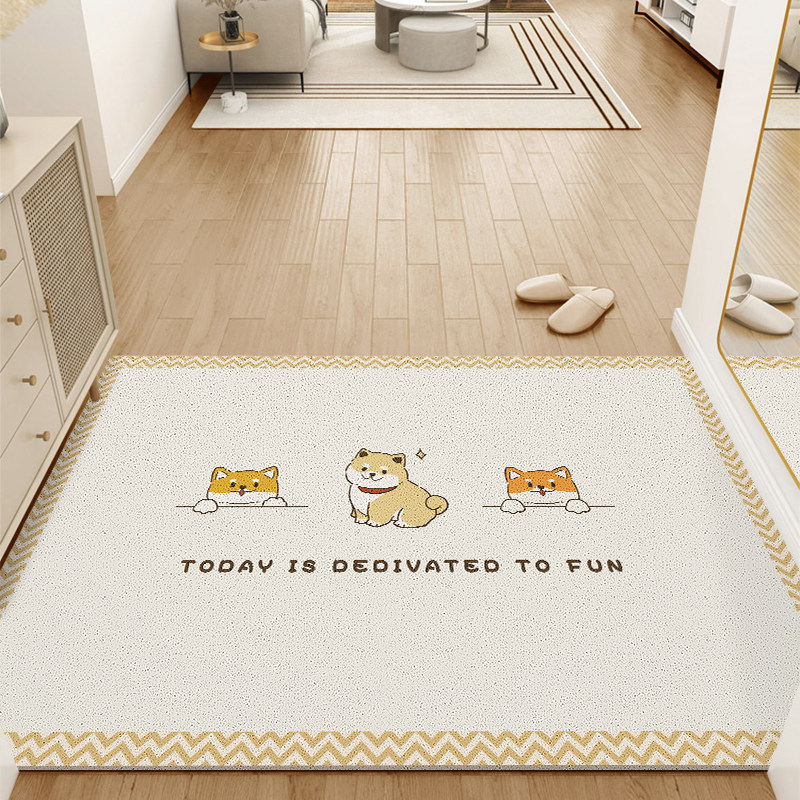 现货入户门地垫进门脚垫门口门垫家用新居丝圈免洗去灰进户地毯可,居家布艺,入户地垫,淘宝优惠券,粉丝福利购,淘宝优惠卷