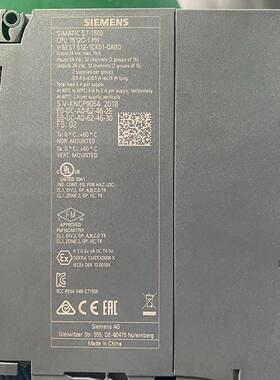 议价6ES7 512-1CK01-0AB0 PLC 工业自动化控制模块维修