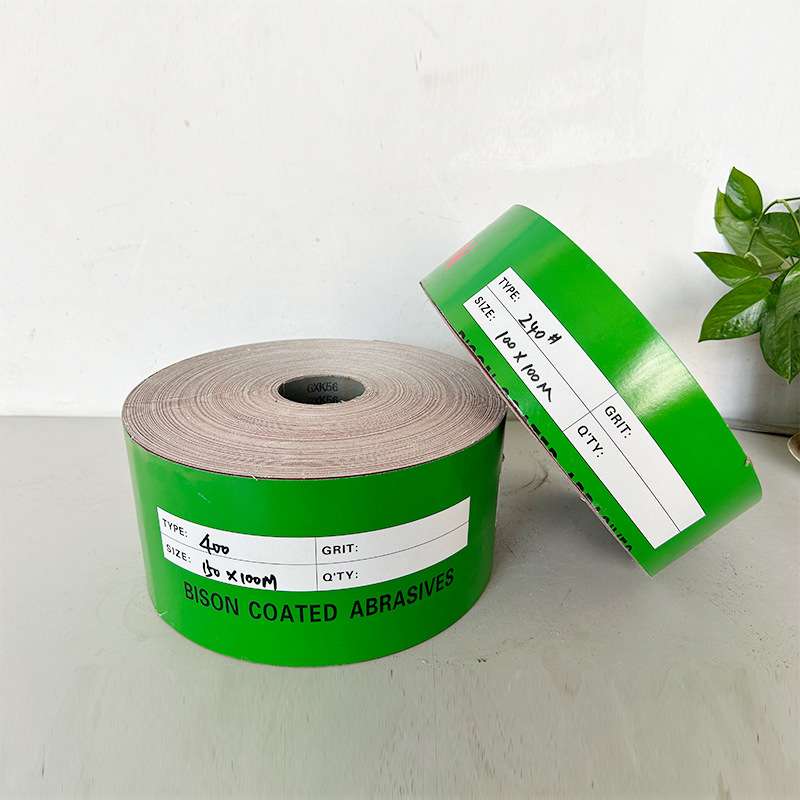 手撕砂布卷砂带60-800木工家具金属墙面抛光软砂布3寸以上砂布纸