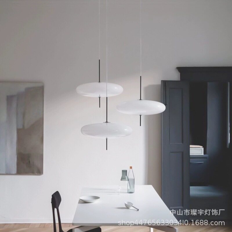 丹麦飞碟吊灯吧台组合吊灯现代简约客厅卧室设计师创意餐厅吊灯