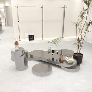 高档女装专卖店中流台高低展示台