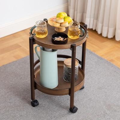 可移动麻将桌小茶几掼蛋茶桌沙发边几棋牌室茶台置物架打牌茶水架