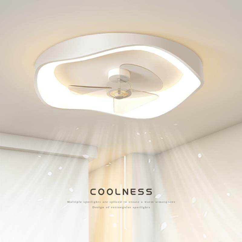 创意风扇灯简约现代led吸顶灯主卧室灯大气客厅灯餐厅书房灯具