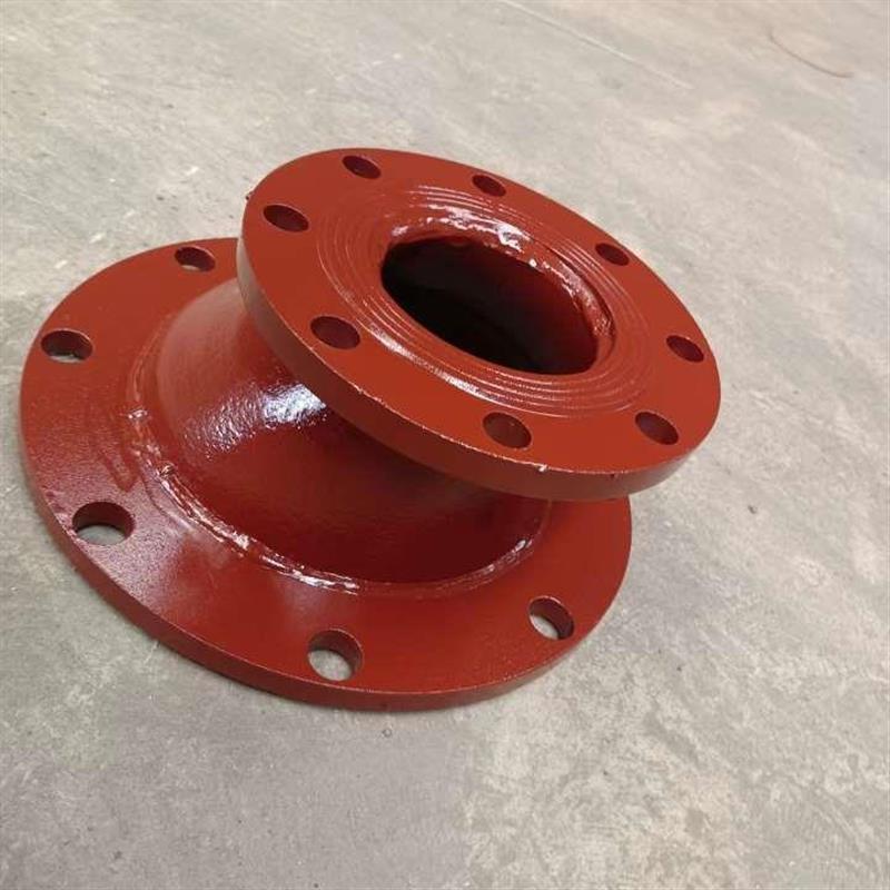 消防水泵异径管道法兰碳钢型短管接头偏心法兰接头变径大小头