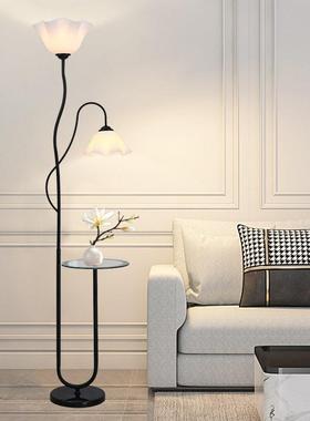 北欧风落地灯客厅沙发旁边现代简约茶几立式卧室2024新款智能台灯