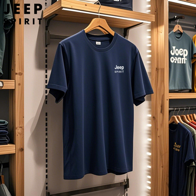 JEEPSPIRIT吉普男士短袖t恤新款