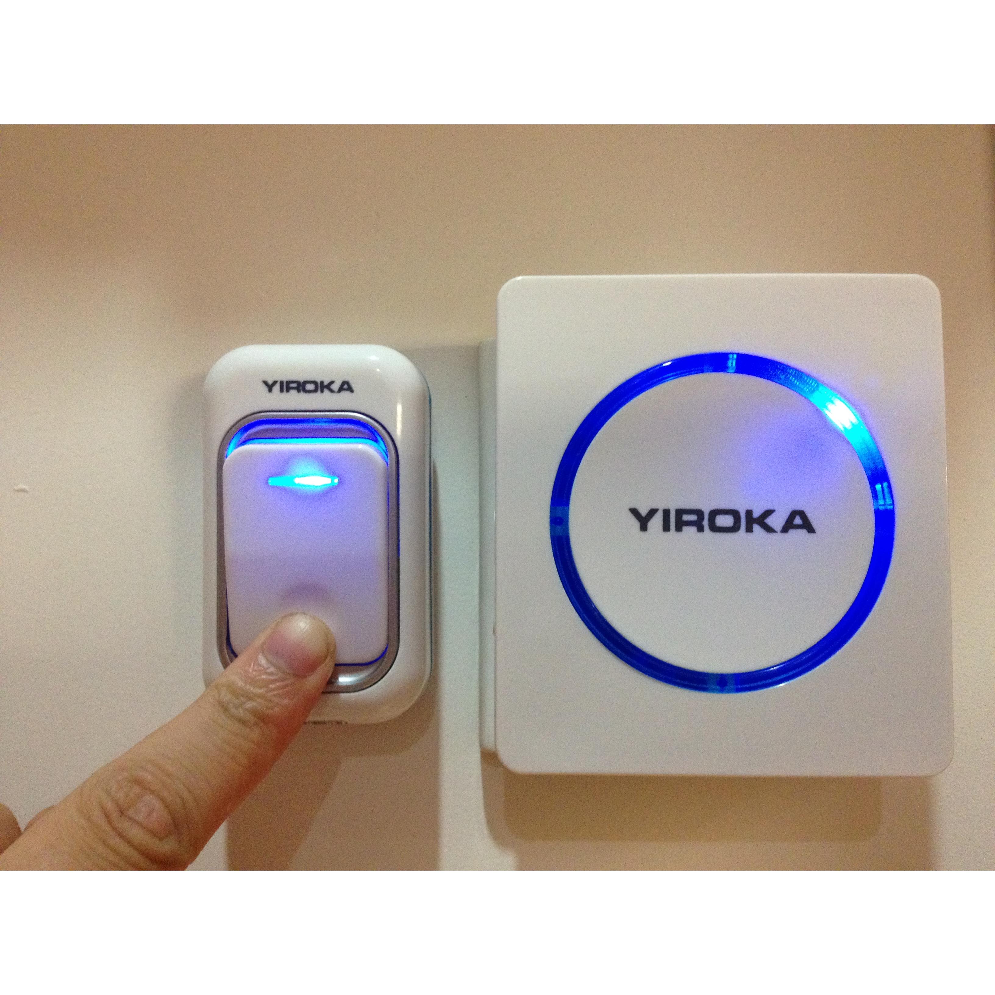 包邮 盈润佳门铃无线家用 遥控数码门铃老人孕妇呼叫器调音量防水