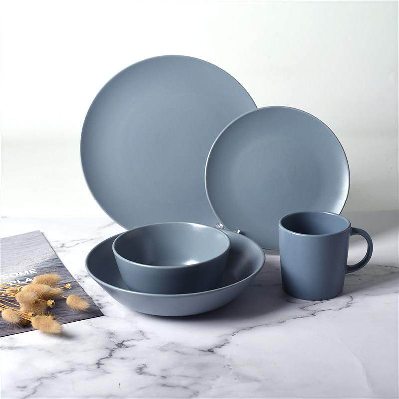 微瑕纯色简约创意西式陶瓷套装北欧西餐餐具家用碗碟套装碗盘套装,餐饮具,西餐餐具套装,淘宝优惠券,粉丝福利购,淘宝优惠卷