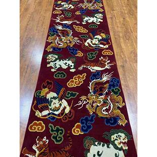 器世界尼泊尔纯手工羊毛藏毯大经堂地毯别墅地毯佛堂地毯