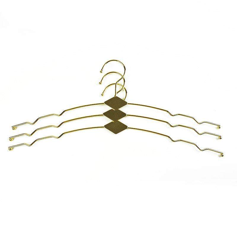 背心金色衣架加长美背内衣吊带衣架家用实心金属内衣店服装店防滑,收纳整理,金属衣架,淘宝优惠券,粉丝福利购,淘宝优惠卷
