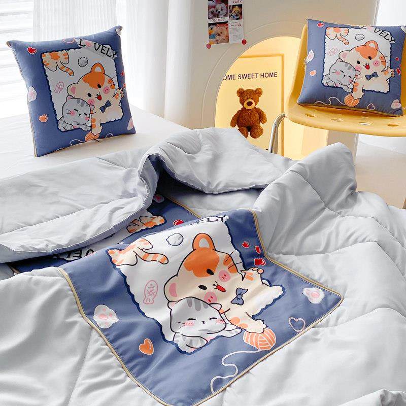 汽车抱枕被子两用四季卡通办公室午睡毯小被子抱枕毯子二合一,居家布艺,抱枕被,淘宝优惠券,粉丝福利购,淘宝优惠卷