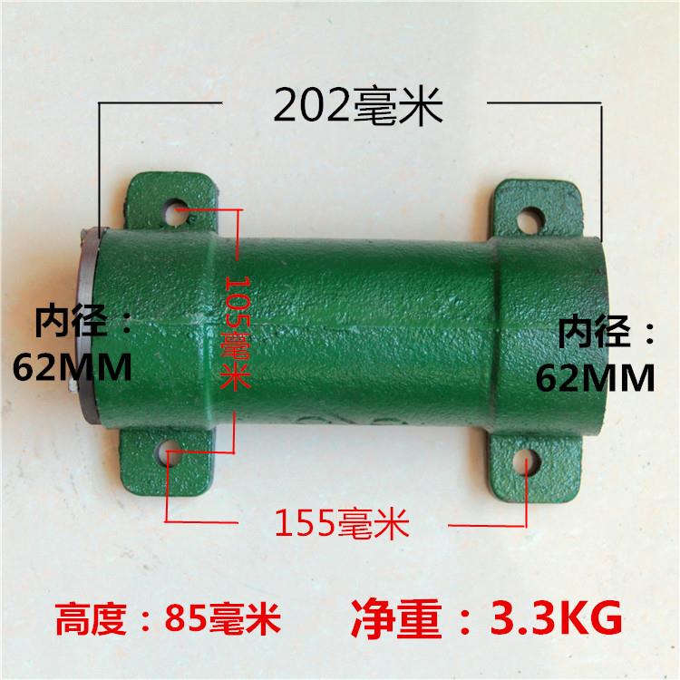 木工圆锯机锯轴轴承套 6206轴承座套 木工机械台锯配件206外壳座
