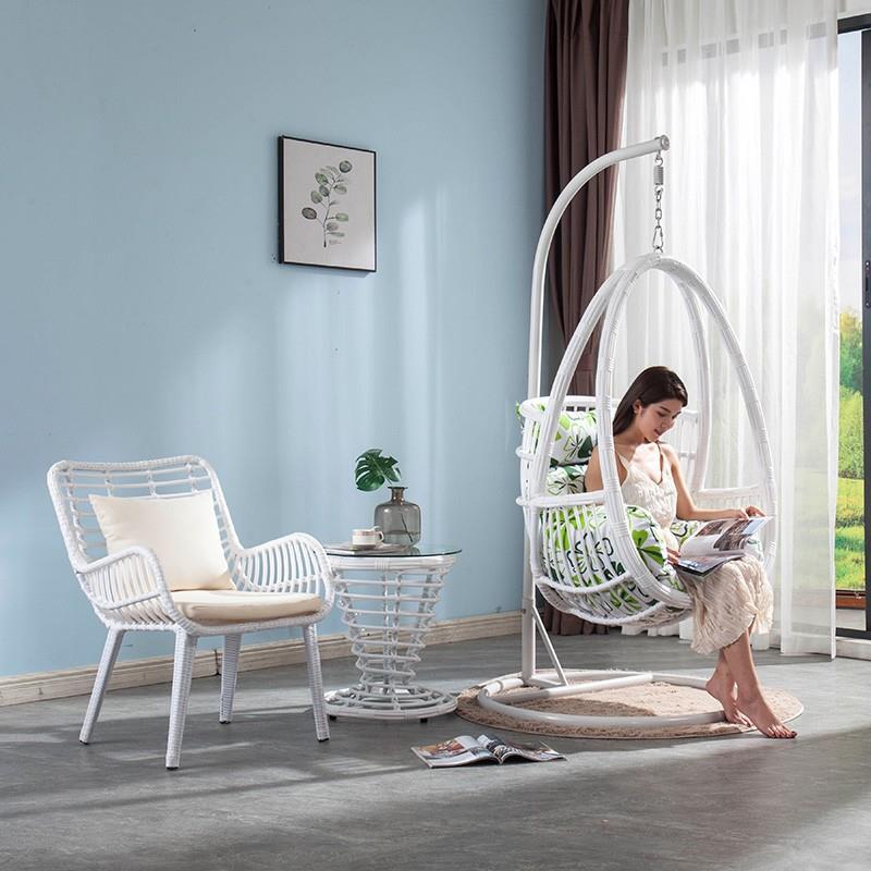 吊篮藤椅阳台吊椅家用室内秋千鸟巢椅子吊兰椅吊床网红摇篮椅庭院