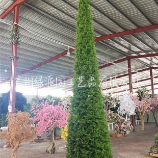 仿真水杉树仿真崖柏树枝杉树松柏叶子假刺柏侧柏塔柏龙柏装饰塑料
