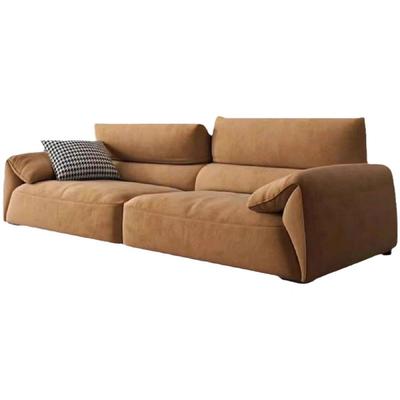 北欧现代简约客厅布艺沙发小户型家用磨砂布艺沙发设计师创意沙发