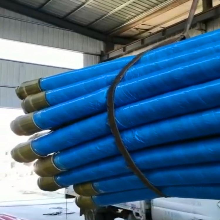 125泵车耐磨软管泵车末端3米橡胶软管高压混凝土输送软管