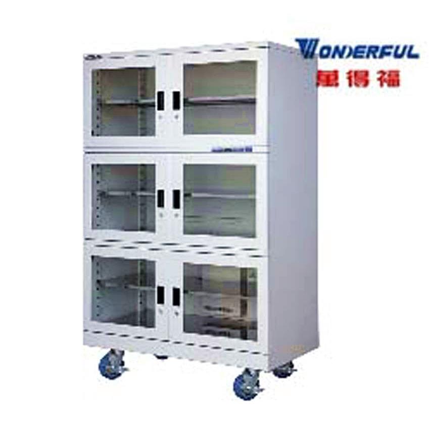 万得福ESD-1280M工业防静电防潮柜智能除湿电子IC防潮箱LED
