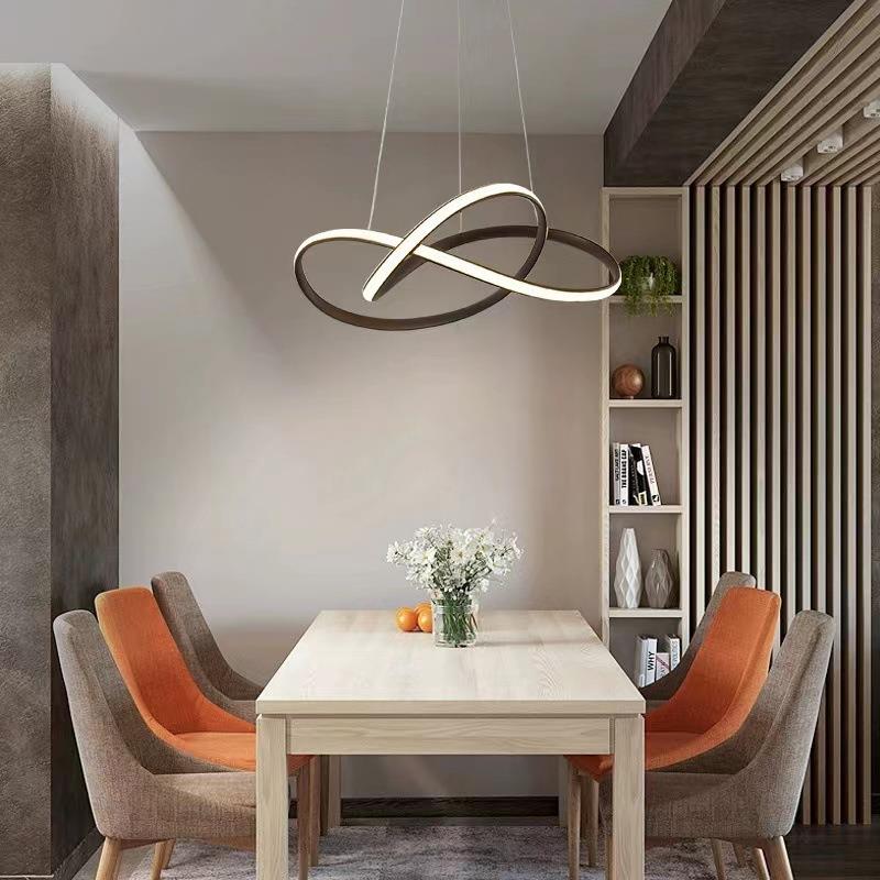 艺术创意餐厅吊灯北欧现代简约个性卧室书房咖厅吧台led灯具