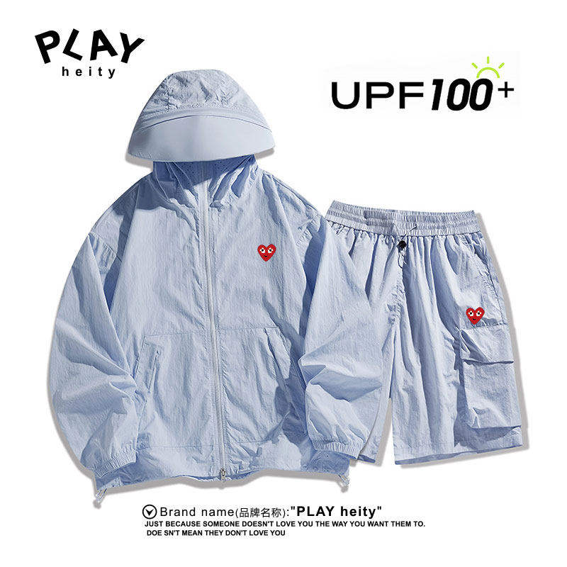 PLAYHEITY户外情侣潮流防晒套装