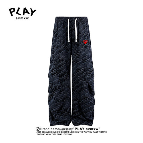 PLAYAVMXW时尚宽松工装直筒长裤