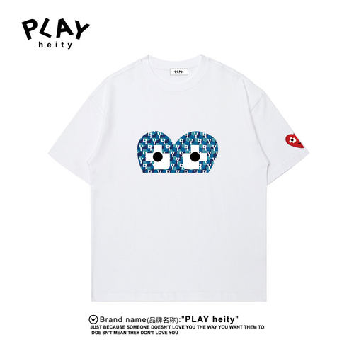 PLAYHEITY情侣款爱心短袖上衣