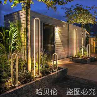 2026公园草坪灯景观灯小区防水草坪灯简约别墅地插花园氛围亮化民