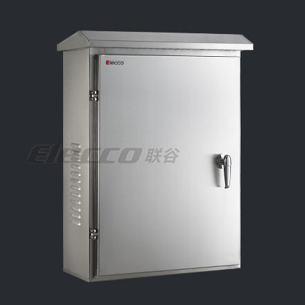 联谷不锈钢配电箱/500*700*200mm不锈钢室外防水箱安防挂箱电控箱
