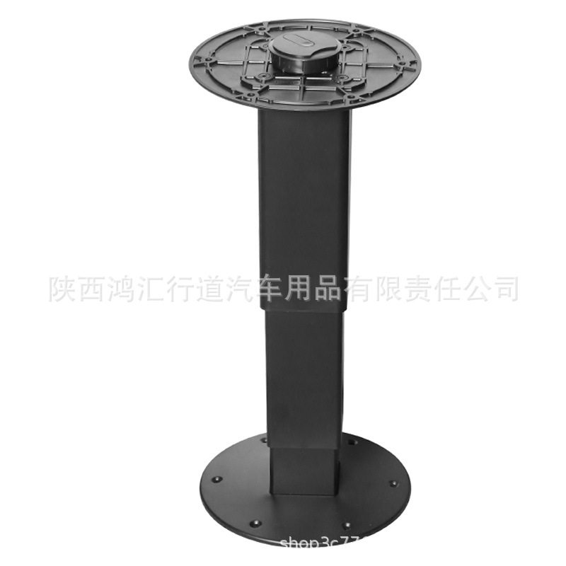 房车升降桌架拖挂车床车改装配件铝合金气动液压桌腿房车改装桌腿