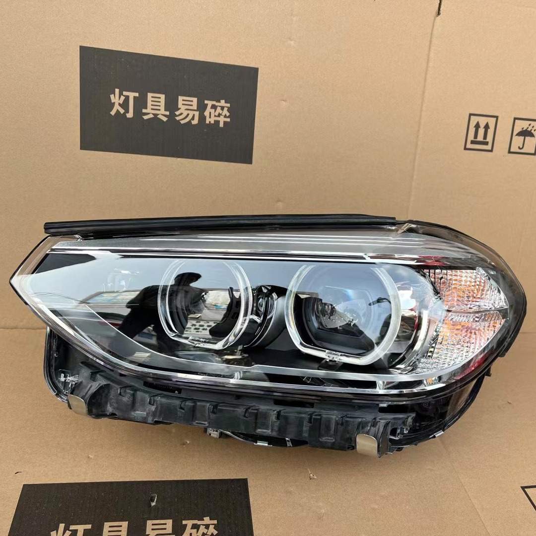 适用于宝马X3大灯 X4 F25 F26G08老款 新款 LED车灯原装拆车件