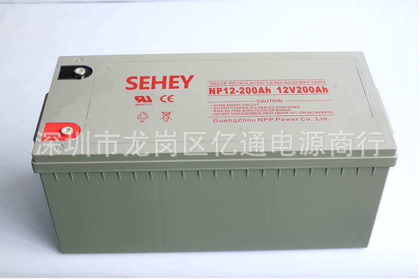 西力SENEY蓄电池NP200-1212V200AH太阳能/风能专用含税运报价