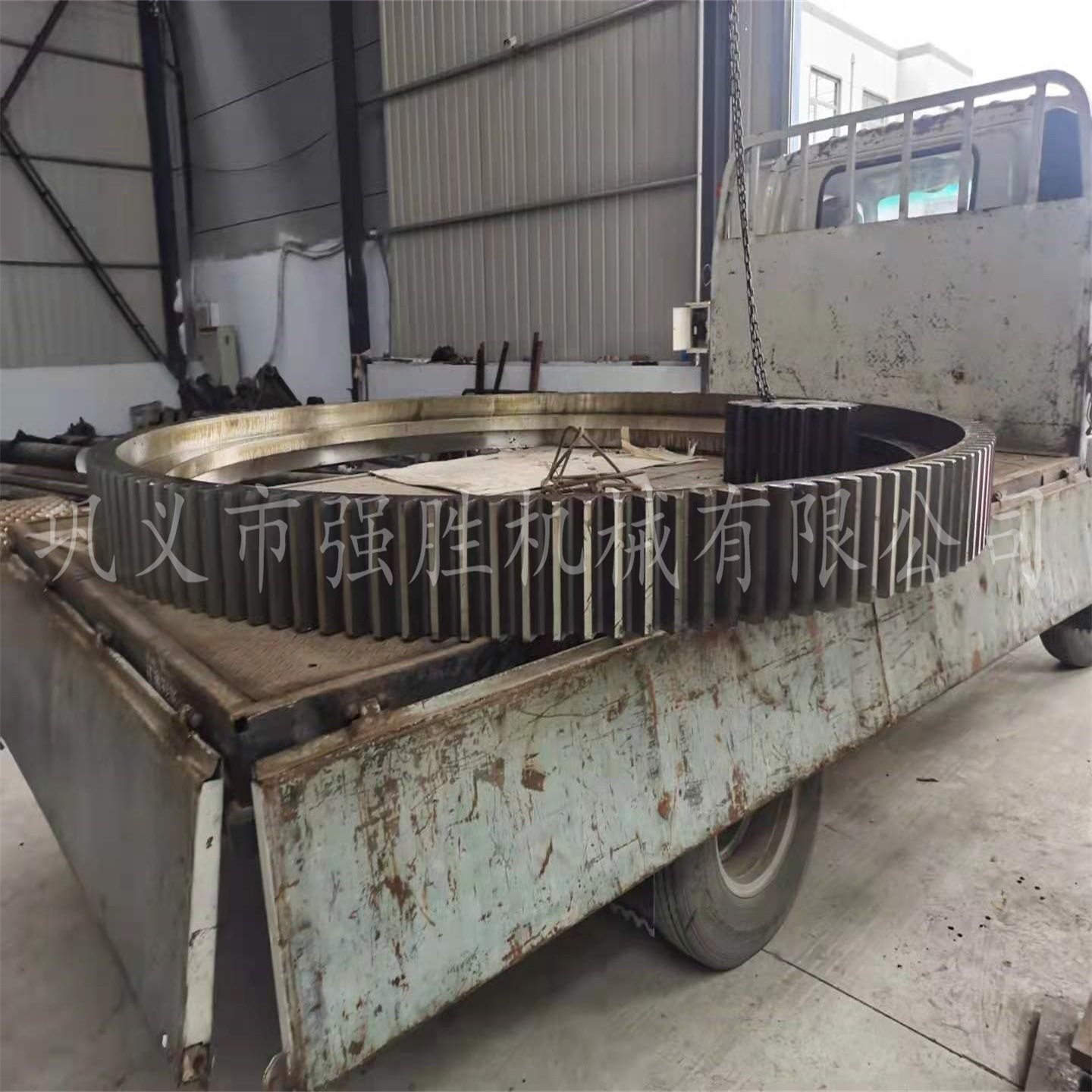 烘干机大小齿轮生产厂家 批量供应烘干机钢圈托辊轴合