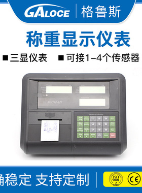 GSI406 热门供应称重数显表三窗口液晶显示内置打印称重计价仪表