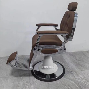 油头椅子油头馆美发沙龙理发店发廊专用高档剪发椅可放倒修面刮脸