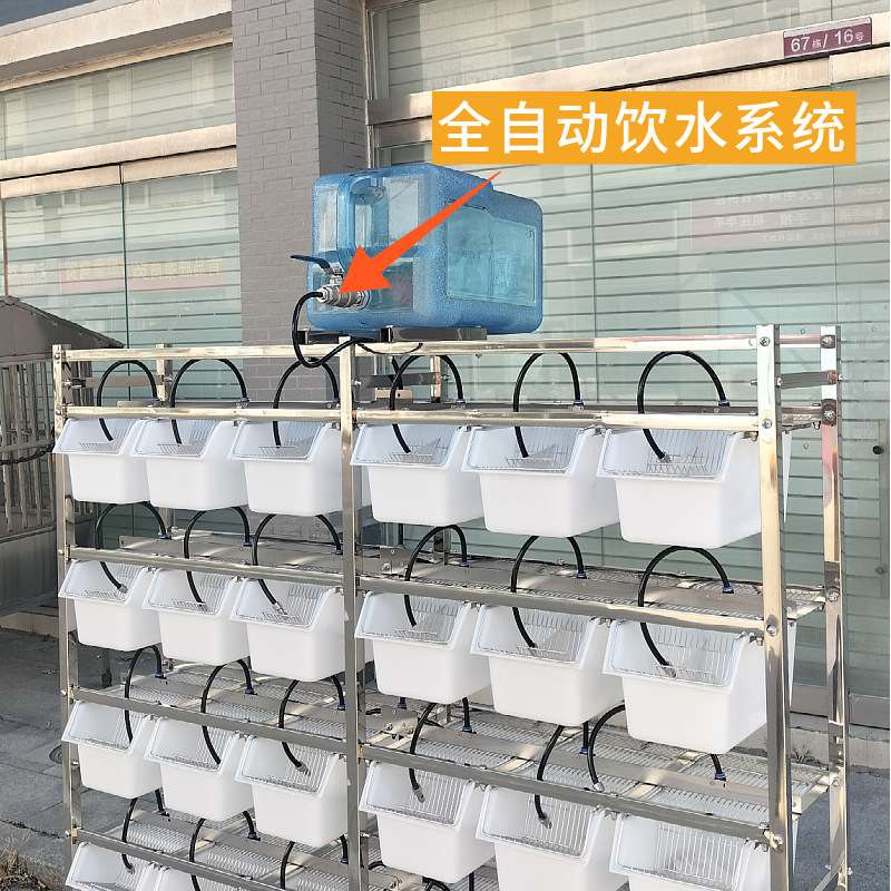 新荣青M1实验鼠笼架多层不锈钢鼠笼架繁殖架学校生物实验室