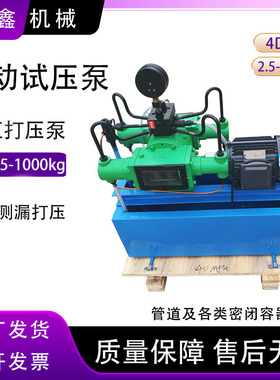 4DSB型电动试压泵25-1000公斤水管打压机压力试验机
